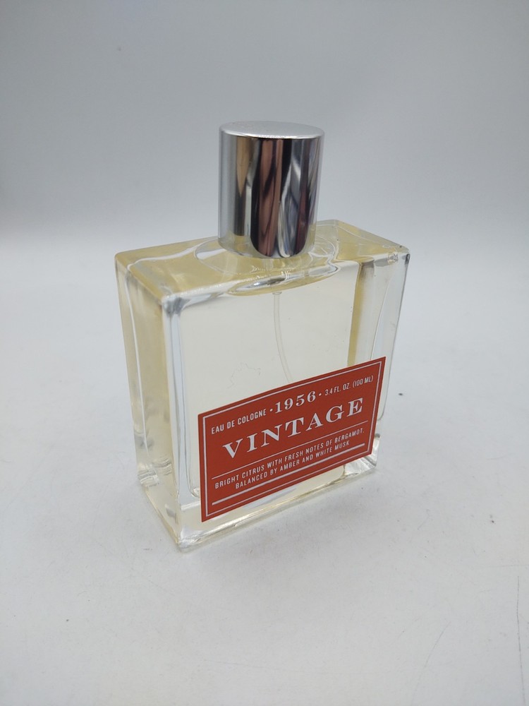 TRU FRAGRANCE 1956  Vintage EAU de Cologne 3.4oz CITRUS BERGAMOT AMBER. NO BOX