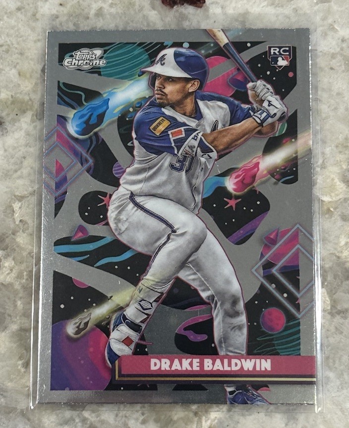 2025 Topps Cosmic Chrome #96 Drake Baldwin (RC) Atlanta Braves (2)