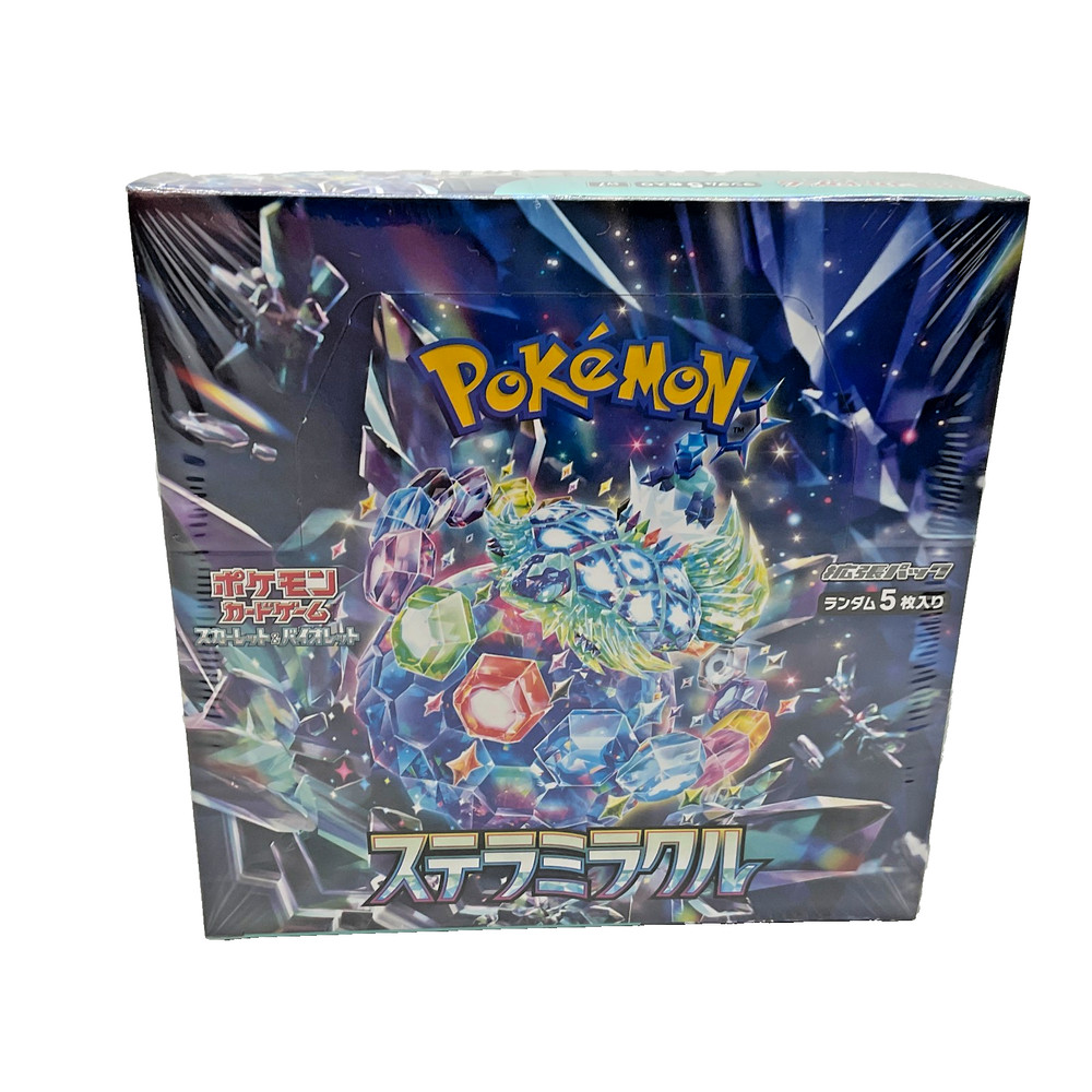 Pokemon TCG Japanese Stellar Miracle Booster Box sv7 SEALEDPROBSTEIN is actively accepting consignments !!