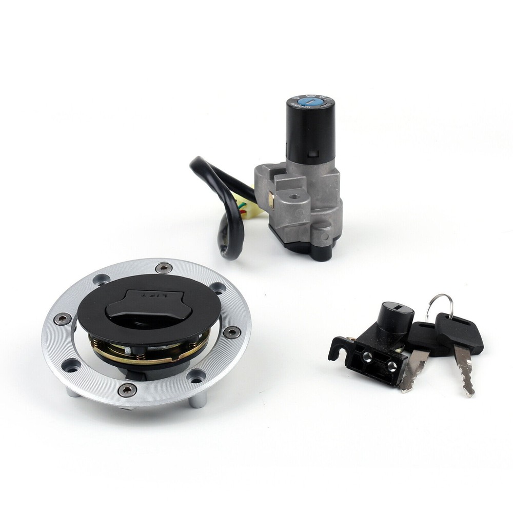 Ignition Switch Lock & Fel Gas Cap Key Set Fit Szki GS500 1989-2000 GSX400 UE