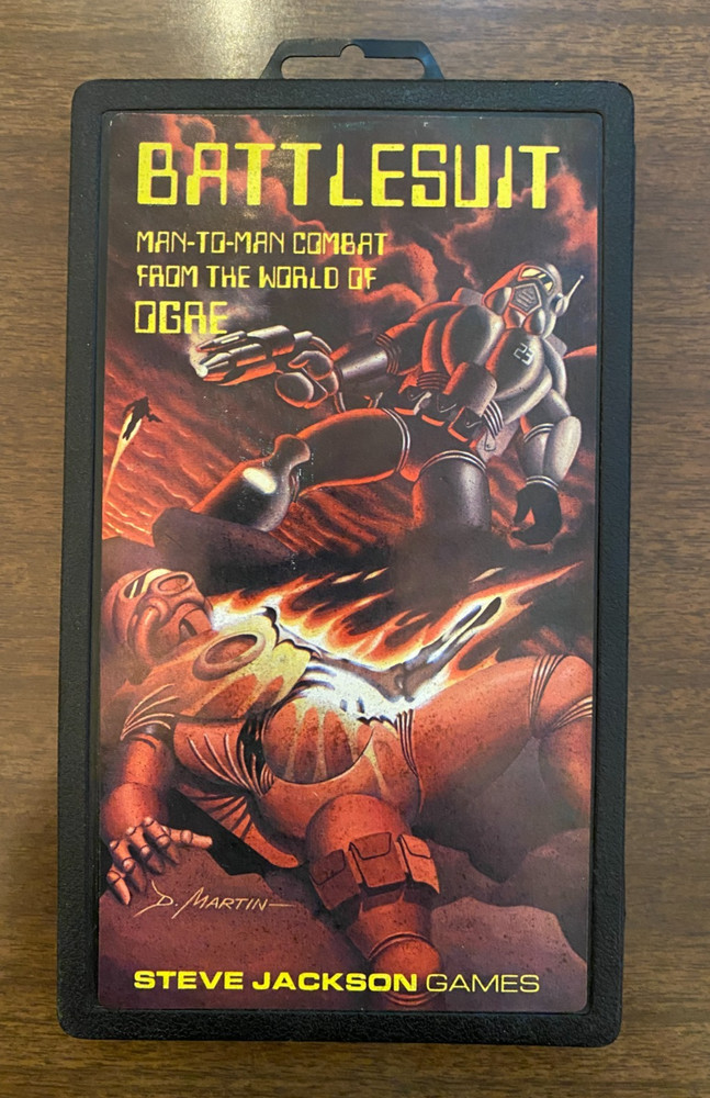 Steve Jackson Games Battlesuit 1980 Edition Pocket Game Complete with box
