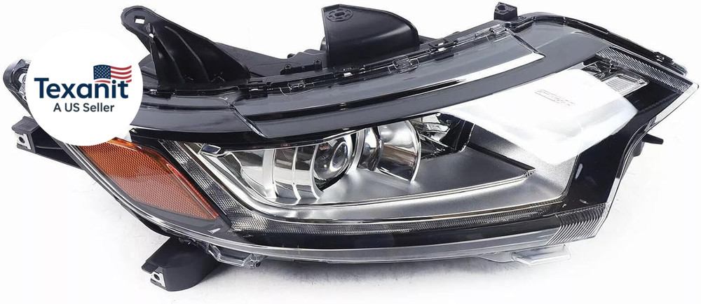 Halogen Headlight Assembly for Mitsubishi Outlander ES/SE/LE/SP 2016-2020 NON-GT