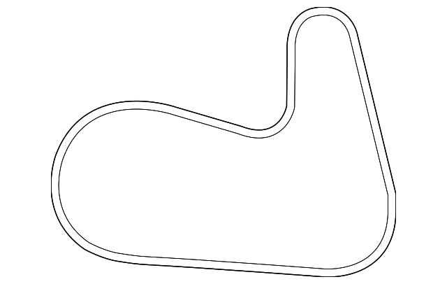 Genuine Mazda PE08-15-909C Serpentine Belt for Reliable Performance