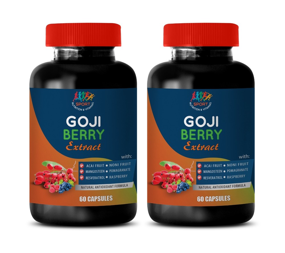 pomegranate extract - GOJI BERRY EXTRACT 300mg - resveratrol - anti aging 2B