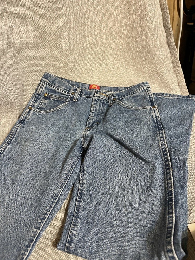 Wrangler 36MWZ Slim Fit Jeans 30x34 A104 Tag with Comfortable Fit