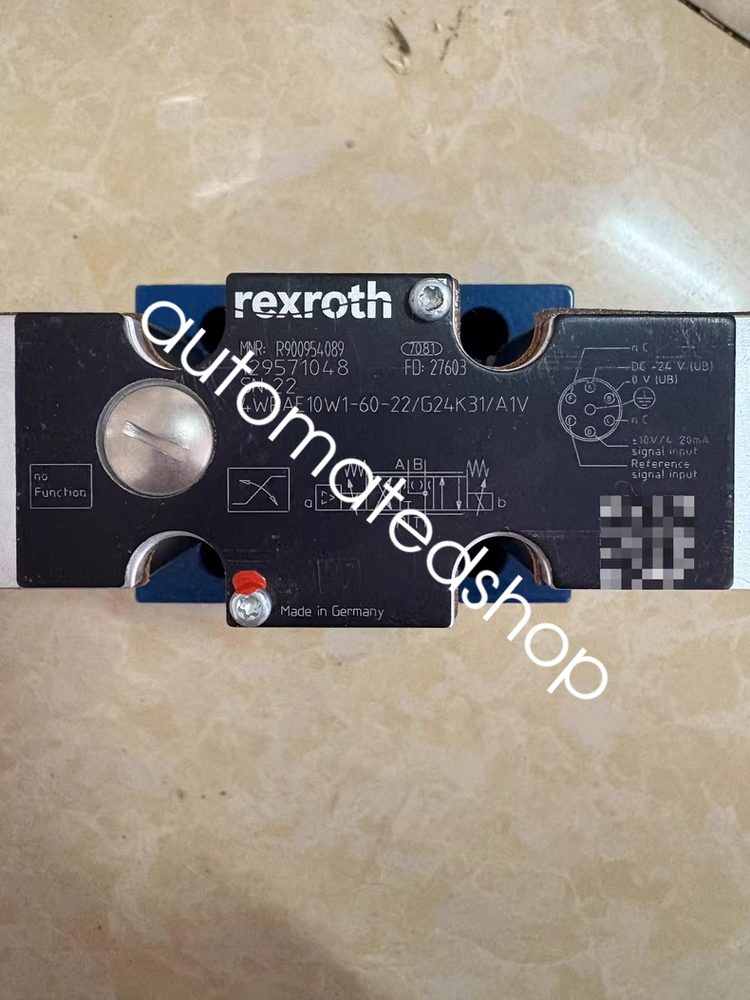 1PCS NEW REXROTH valve 4WRAE10W1-60-2X/G24K31/A1V R900954089 via FedEx or DHL