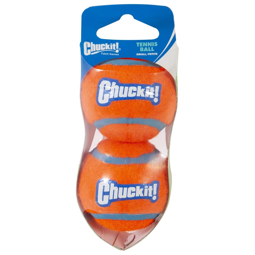 Chuckit Dog Tennis Ball Dog Toy Small 2 Inch Diameter for dogs 0-20 lbs Shrin...