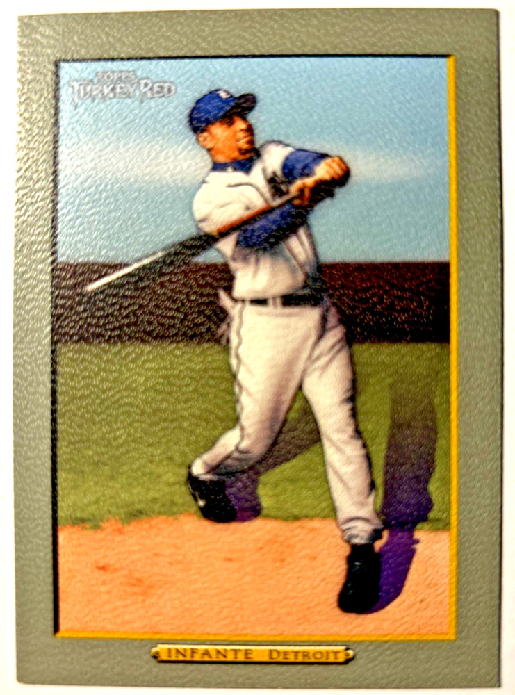 2005 Topps Turkey Red Omar Infante #243