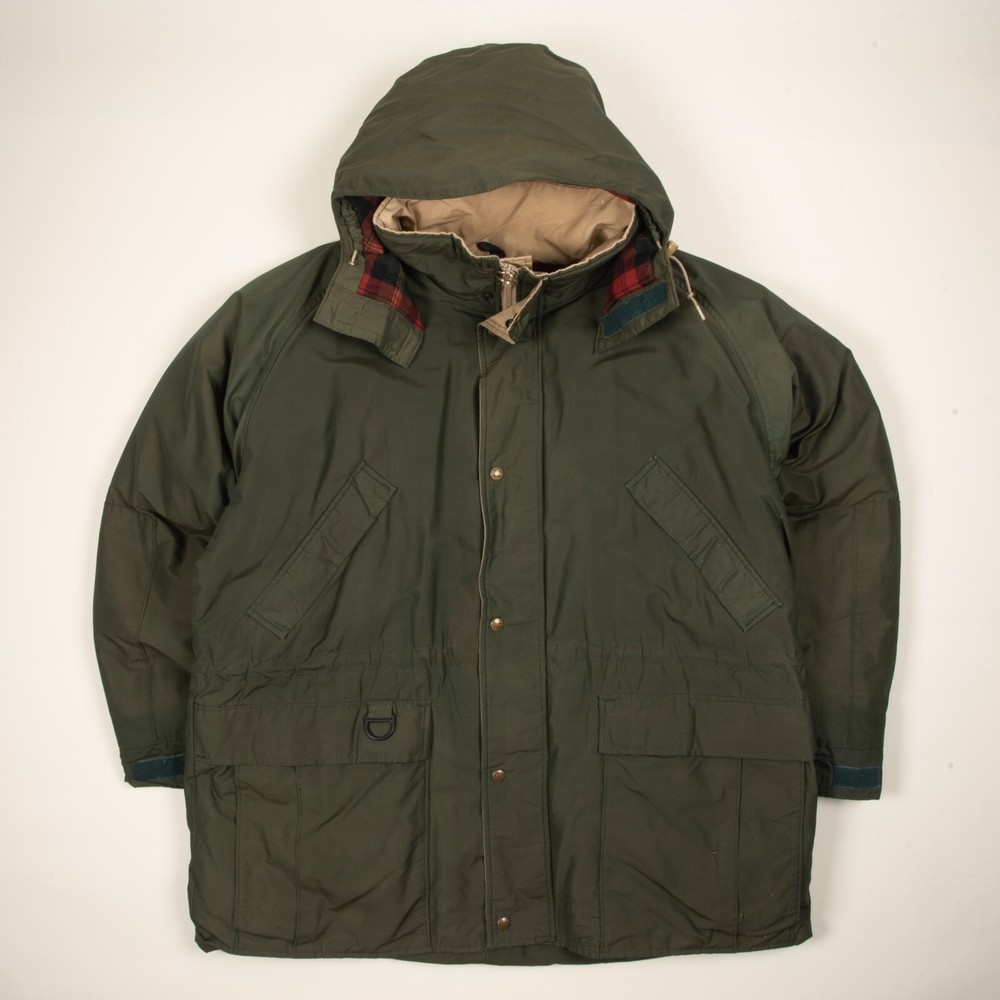 Vintage Woolrich Down Filled Parka Made In The USA Insulated Jacket 2632