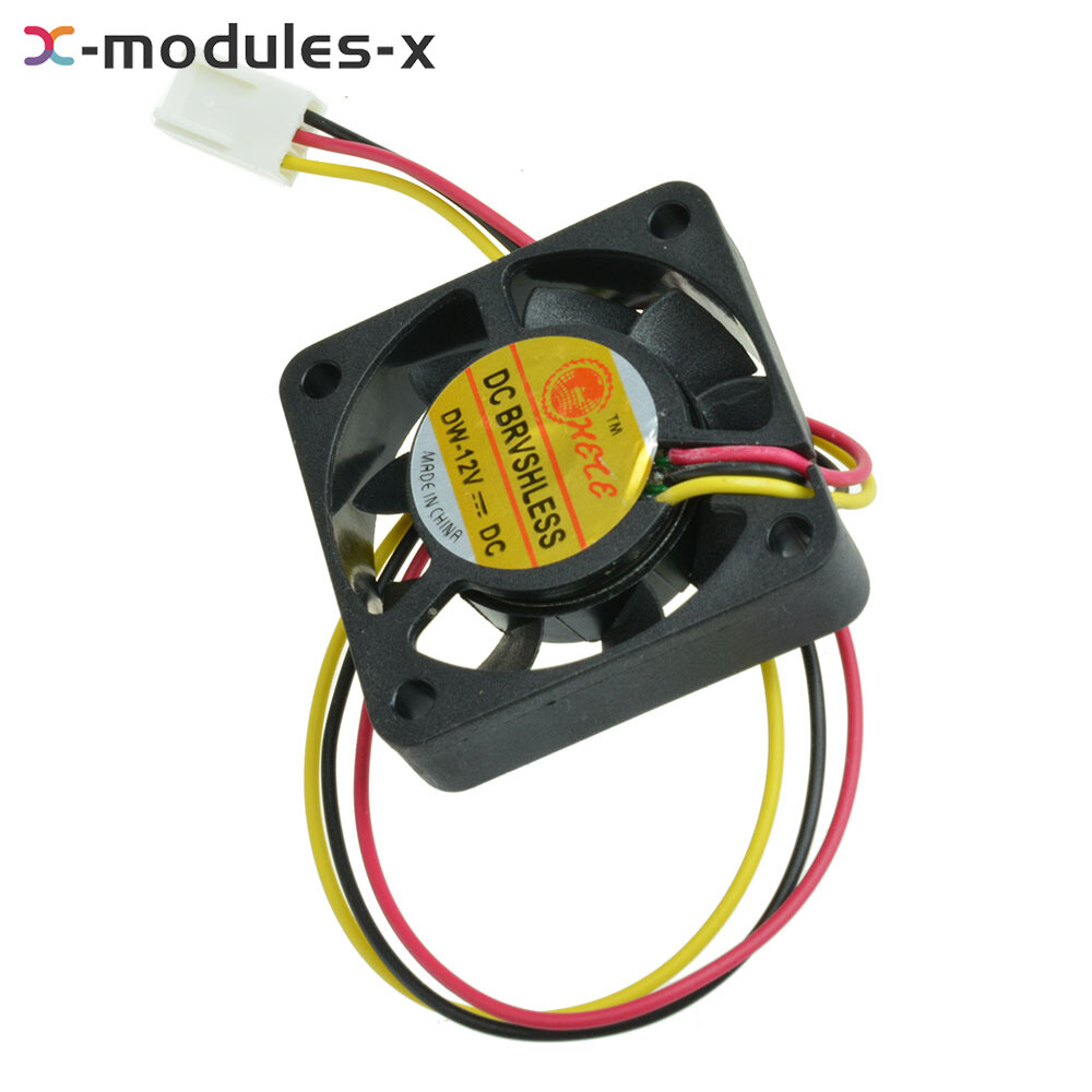 10PCS 40X40X10MM 12V 3Pin 40mm 4cm DC Brushless Computer Cooler Cooling Fan