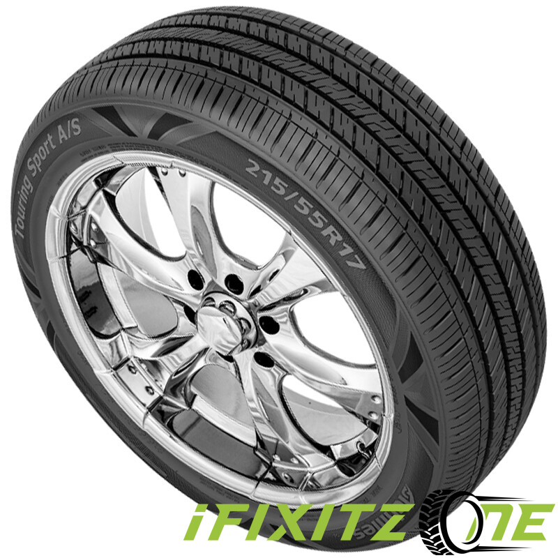 1 Achilles Touring Sport AS 205/60R16 92H Tires, 440AA, All Season, 55000 MILE-image