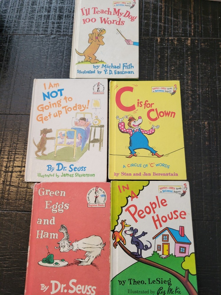 5 Dr. Seuss Books