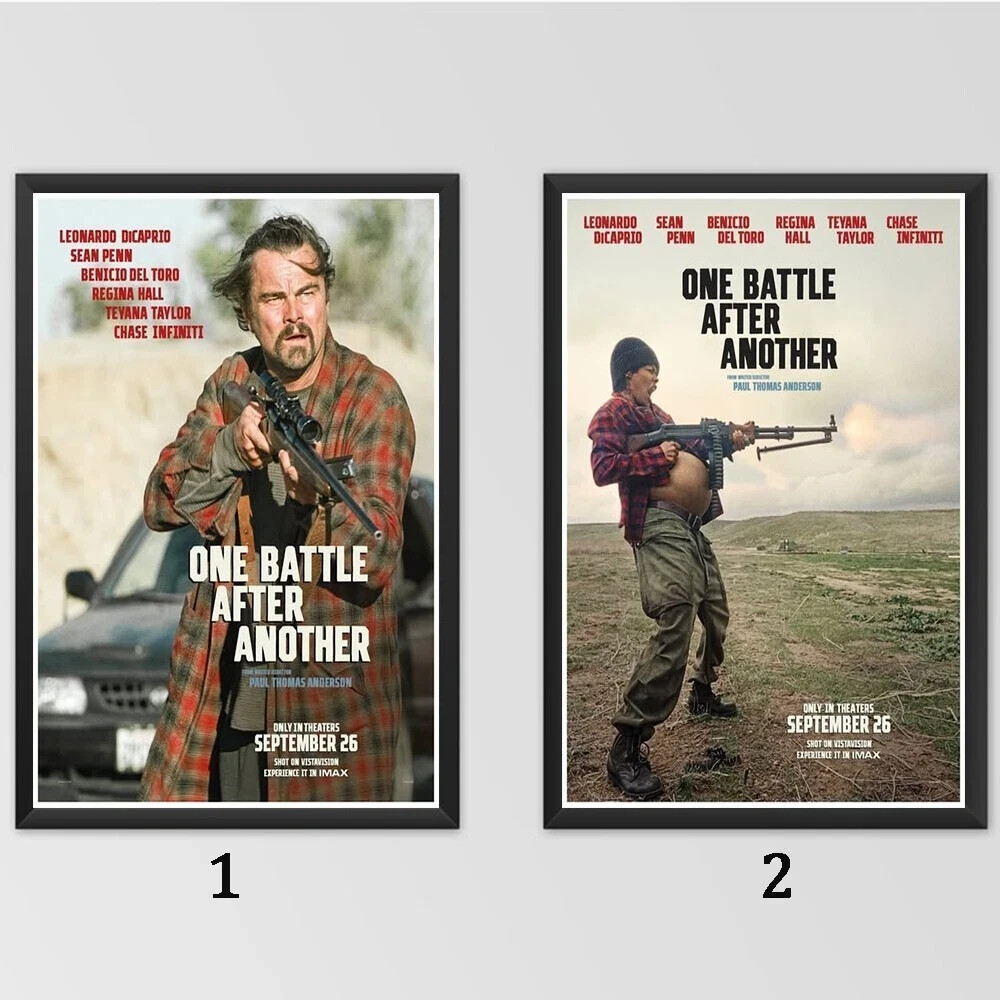 New poster for One Battle After Another, Home Decor, Wall Decor - No Frame