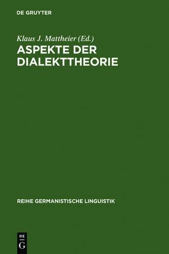 Aspekte der Dialekttheorie (Hardback)