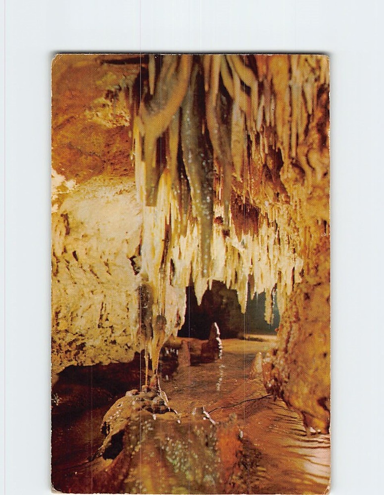 Postcard The New Pendulum Room Cave Of The Mounds Blue Mounds Wisconsin USA
