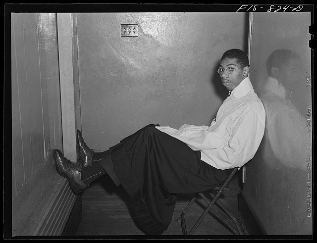 Chicago Illinois 1942 Saint Edmunds Episcopal Church Sunday morning portrait