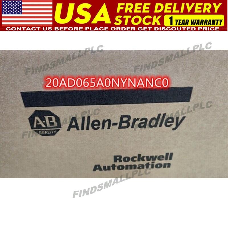 New Allen-Bradley 20AD065A0NYNANC0  PowerFlex 70 AC Drive Free Ship US Free Tax