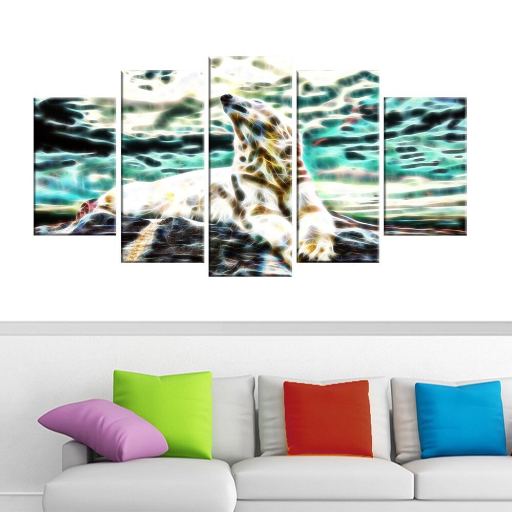 Polar Bear at Rest Animal Canvas (Multiple Sizes)  Oversized