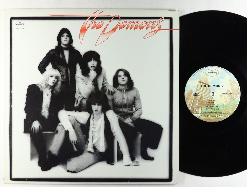 Demons - S/T LP - Mercury VG++ PROMO