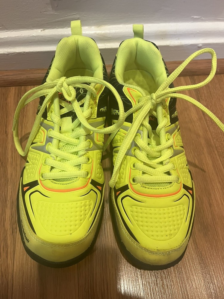 ACACIA Unisex Pickleball Shoes 7.5 Women 6 Men Lime Black-image