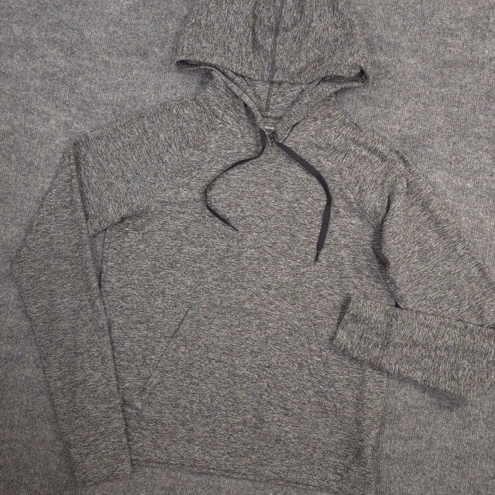 Outdoor Voices Cloudknit Hoodie Womens L Gray Heather Performance Pullover