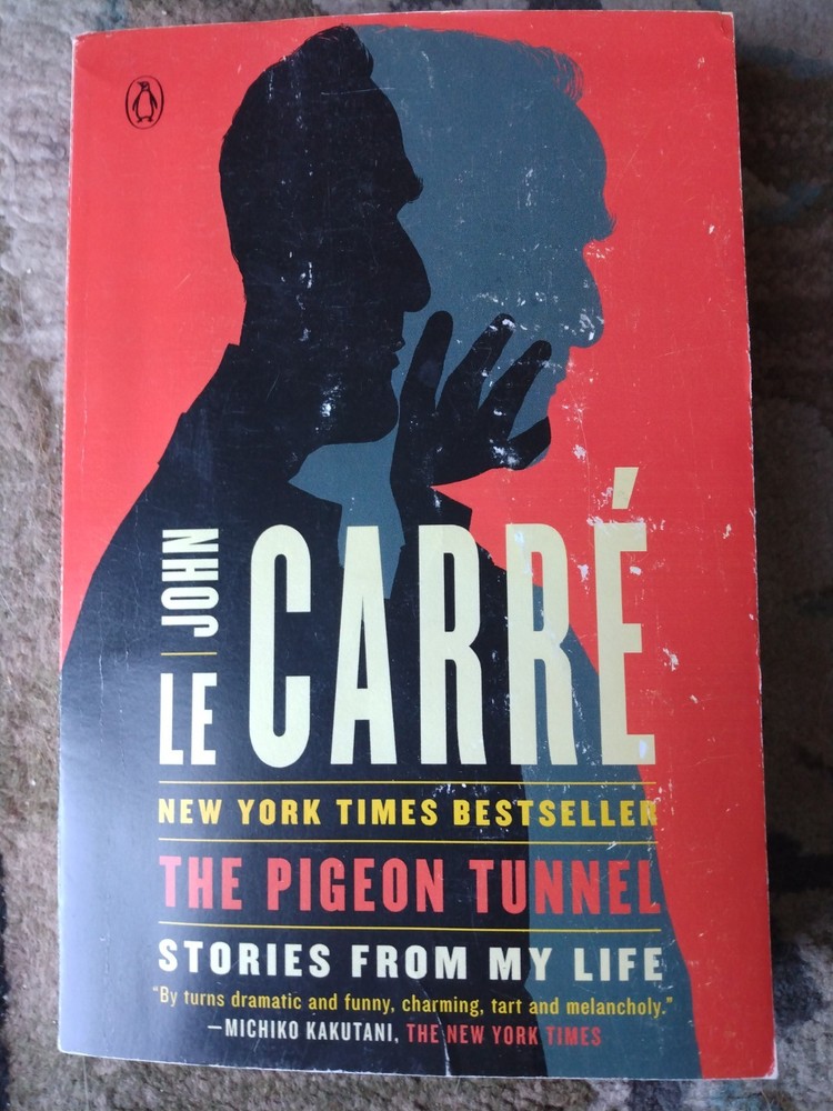 The Pigeon tunnel, John Le Carre New York times bestseller