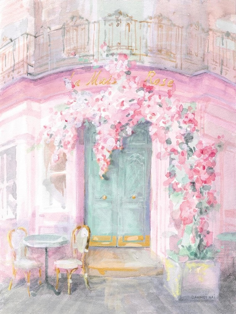 Wall Art Print Pastel Paris IV by Danhui Nai, 24