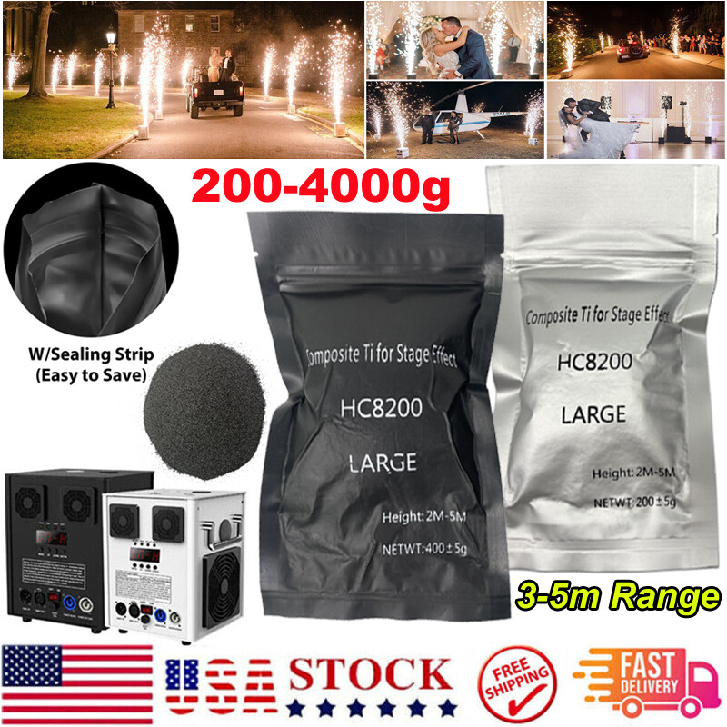 Cold Spark Machine Ti Powder INDOOR/Outdoor Ti Composite Powder 200g/Bag US