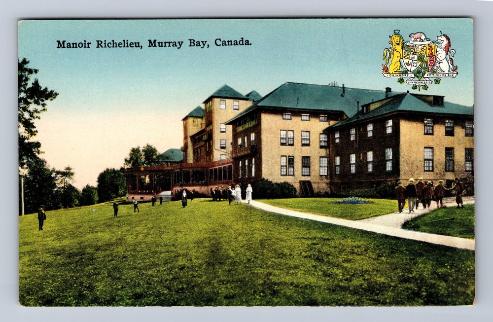 Canada Quebec Murray Bay Manoir Richelieu Vintage Postcard