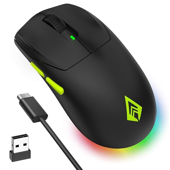 Archer Tech Lab Recurve 600 Wireless Gaming Mouse with 3-Mode Connectivity