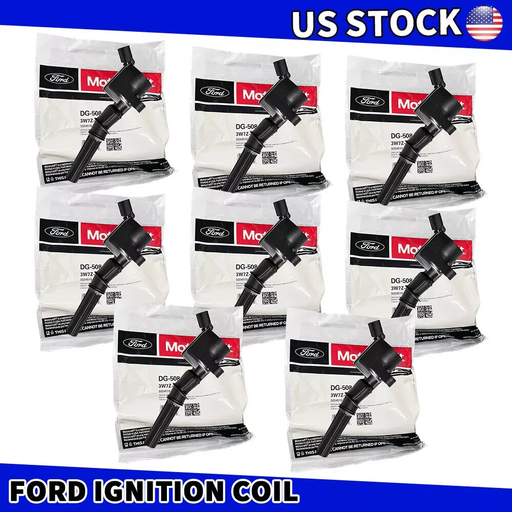 8 DG508 Ignition Coil Pack For Ford F150 Expedition 2000 2001 2002-2004 4.6/5.4L