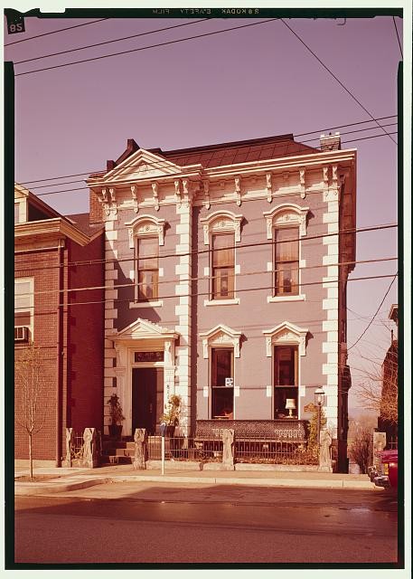 View looking east front elevation duplicate HABS No. WV-207-1 - Christian Hess