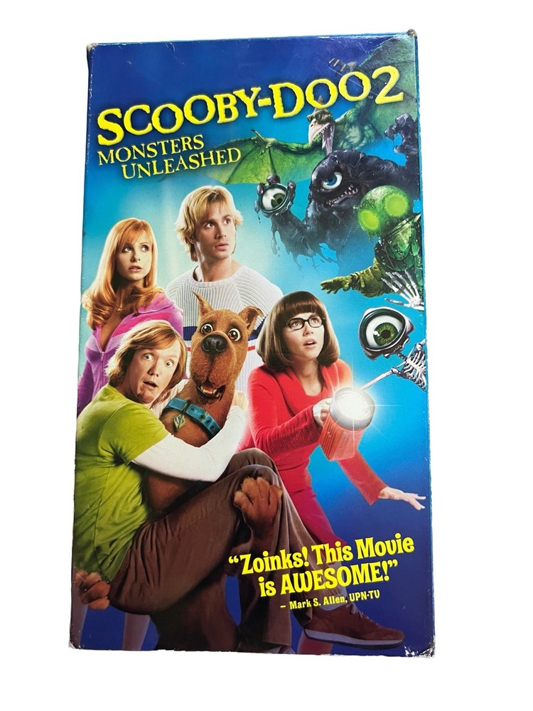 Scooby-Doo 2 Monsters Unleashed VHS