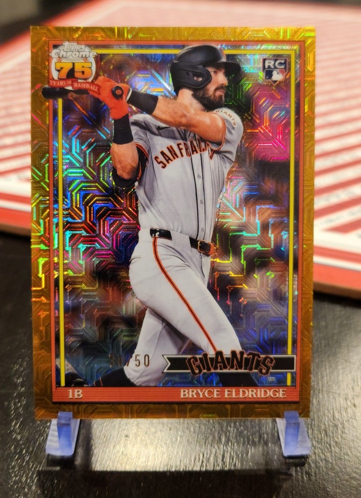 Bryce Eldridge RC 2026 Topps Series 2 Silver Pack Gold /50  #91C2-32 Giants