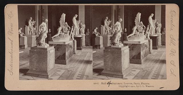 Photo:Hall of Statuary, Louvre, Paris, France
