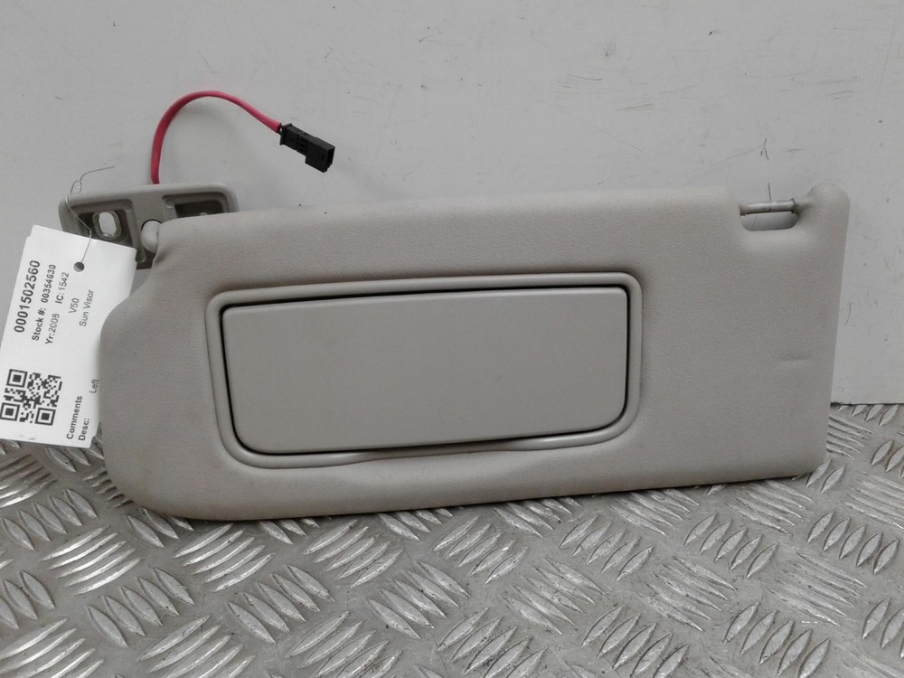 VOLVO V50 Left Side Sun Visor Sport D Estate 2004-2013 Part 39859779
