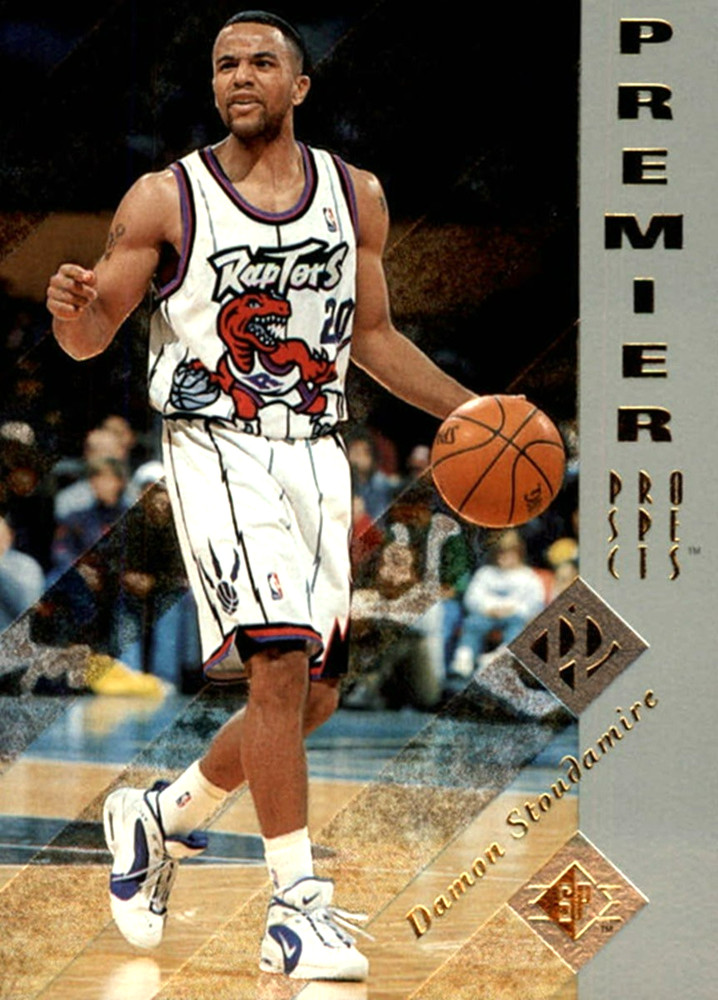 1995-96 SP #165 Damon Stoudamire RC Toronto Raptors