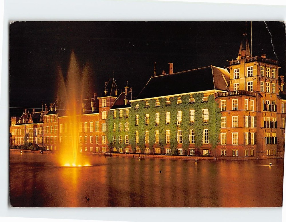 Postcard Binnenhof Complex in The Hague Netherlands