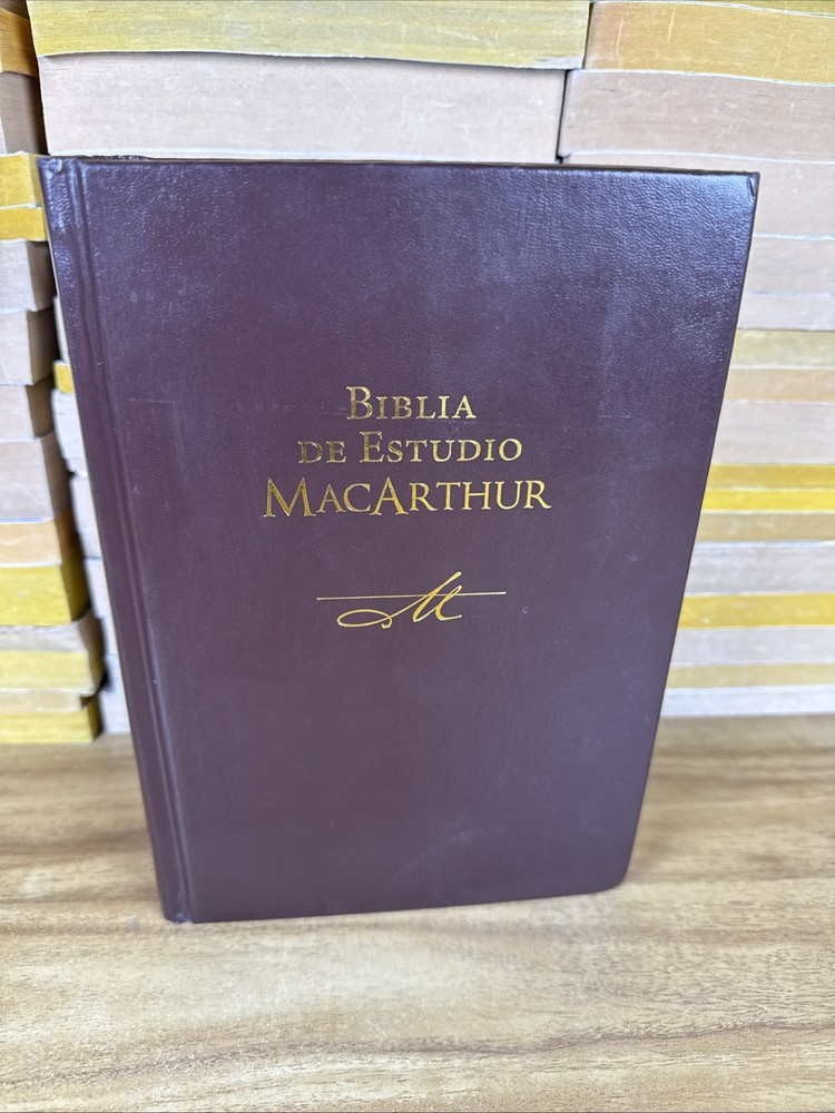 Biblia de Estudio MacArthur-Rvr 1960 by MacArthur, John F. Hardcover