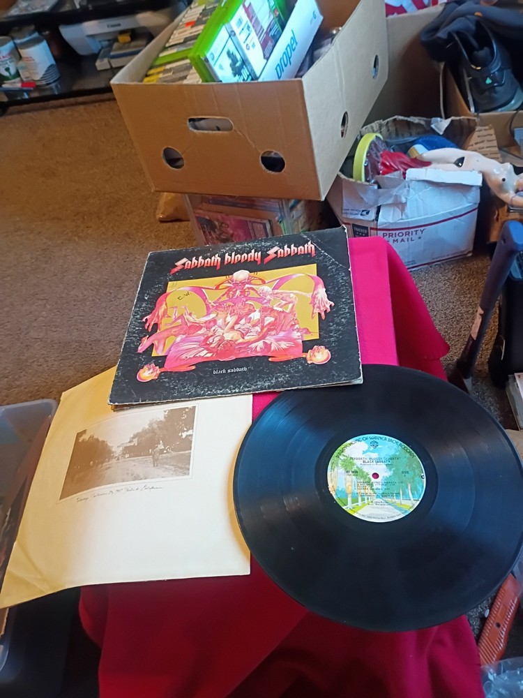 Black Sabbath Sabbath Bloody Sabbath Vinyl LP Orig BS2695 Vintage 1974 Read