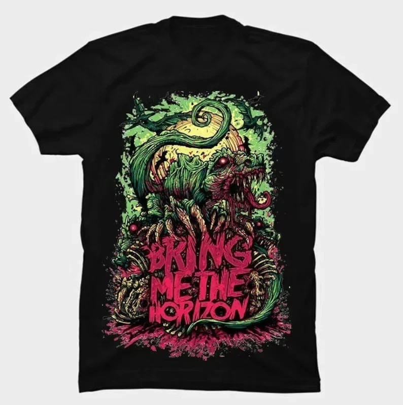 Bring Me The Horizon T-shirt All Size S-5XL Black Color S-5XL