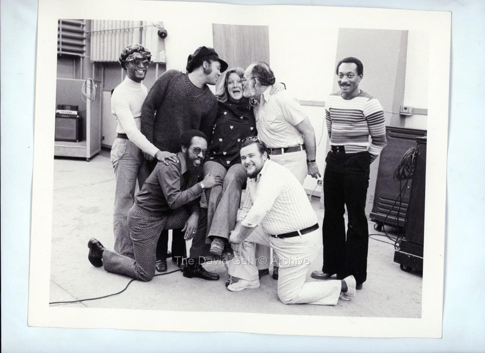 '70s Maggie Bell Jerry Wexler Atlantic Records NYC Original Gahr Photo A114