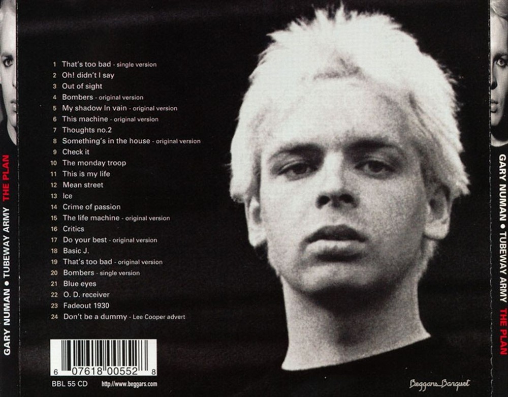 Tubeway Army Plan New Cd