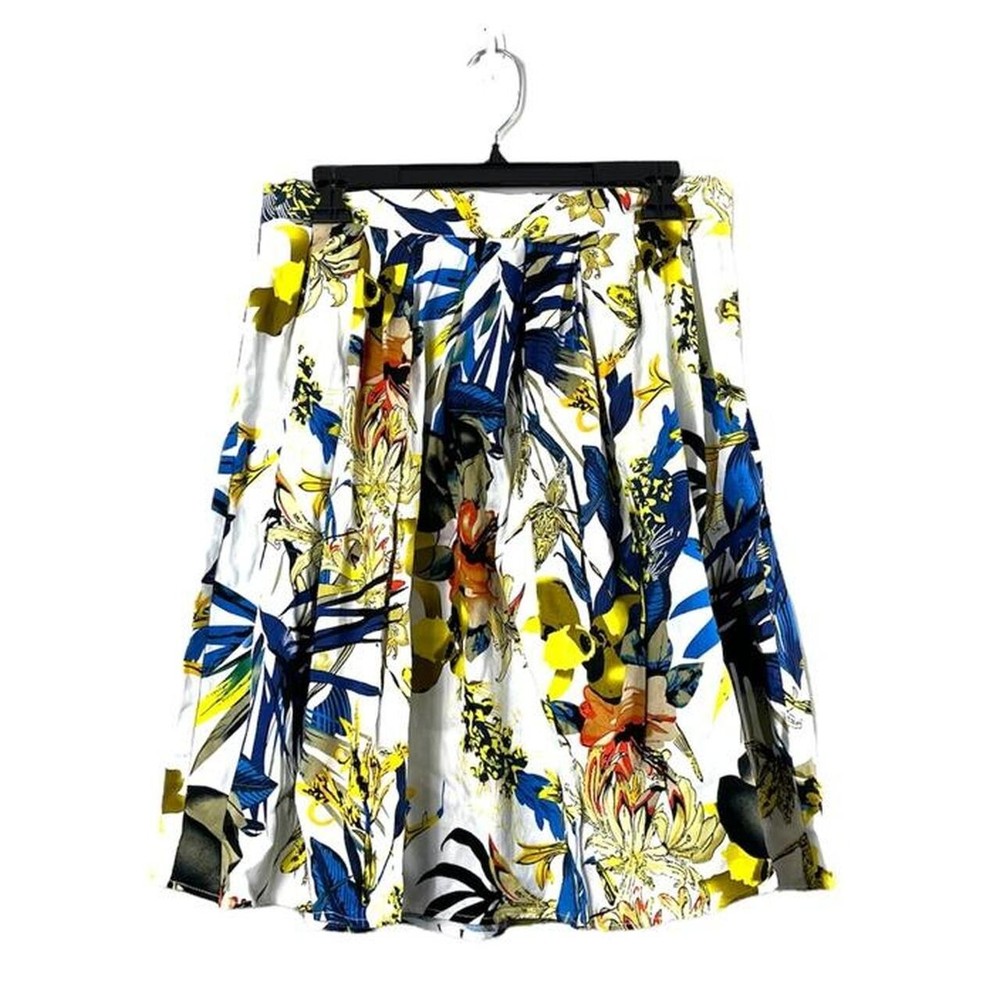 Grace Karin Tropical Floral Botanical Woman’s Size M Skirt Pockets