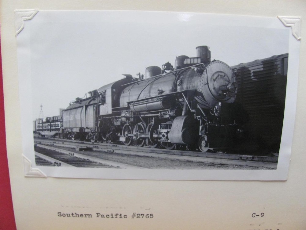 Southern Pacific Railroad Locomotive #2765 Photo Los Angeles California History