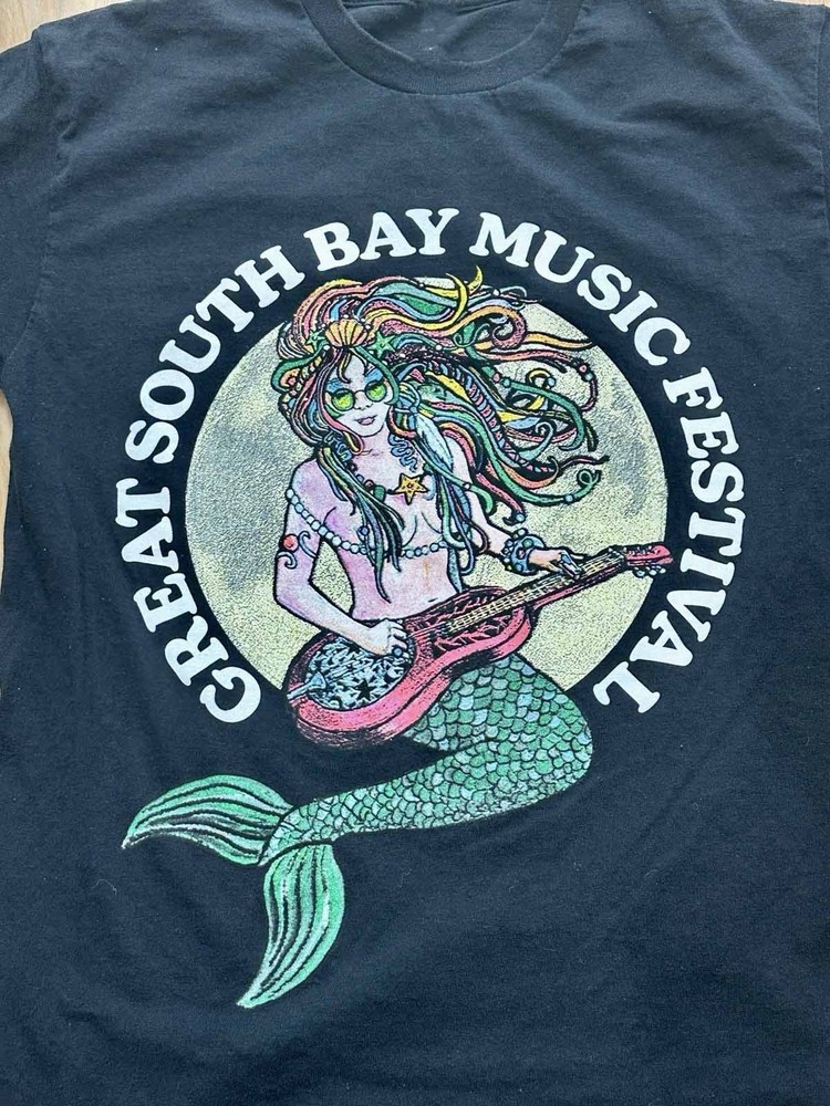 Great South Bay Music Festival Shirt Black Unisex S-5XL