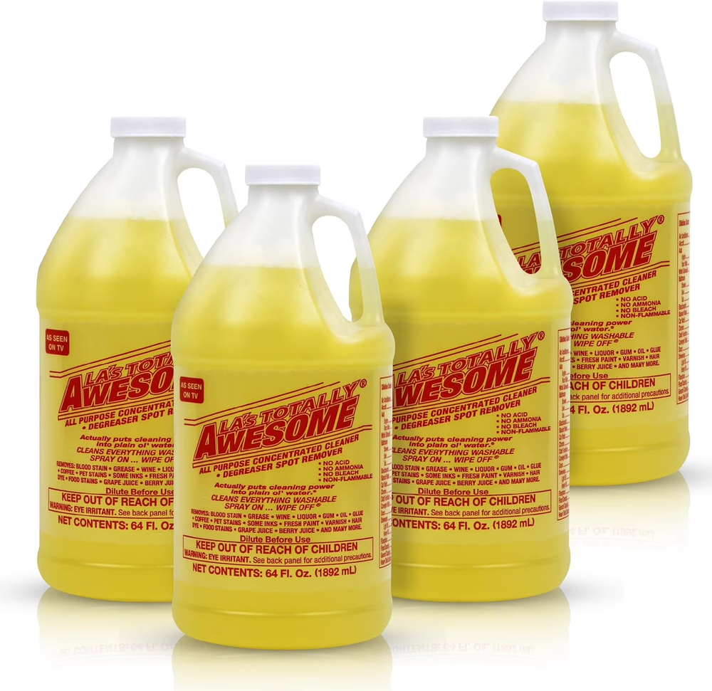La’s Totally All Purpose Cleaner 4 Pack | 64oz Concentrated Heavy Duty