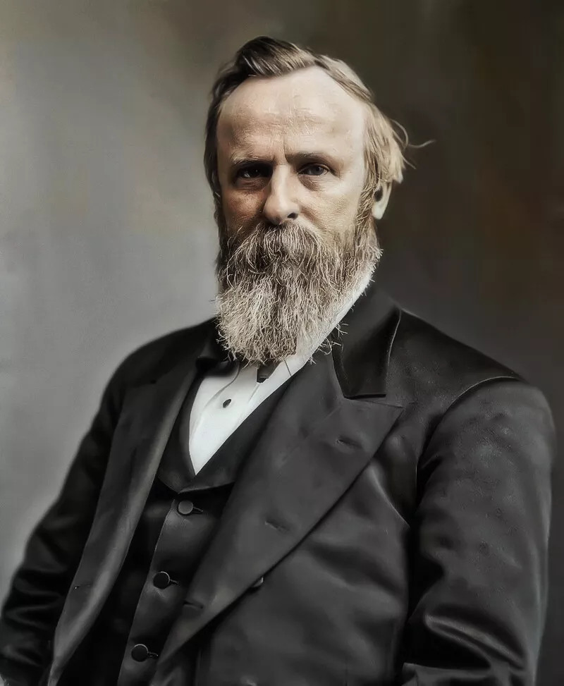 Rutherford B Hayes US President 4x6 Picture Celebrity Print