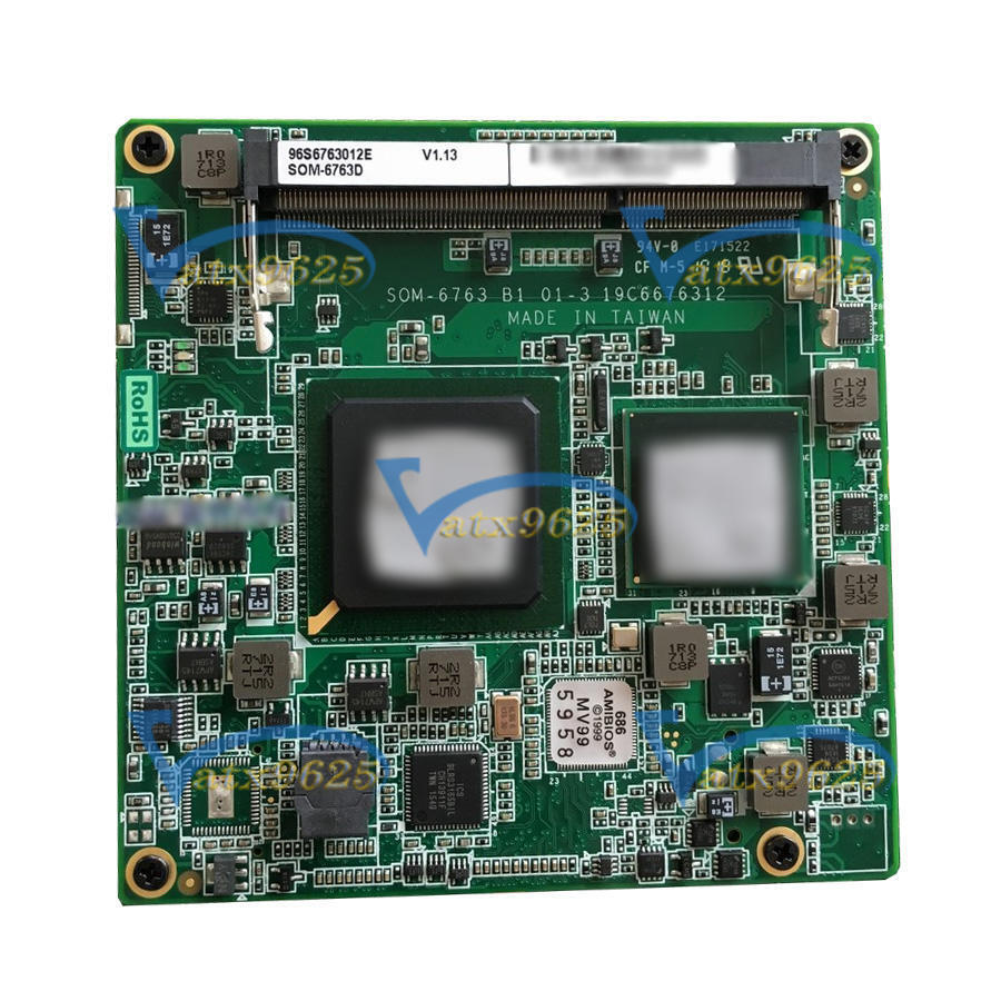 1PC Advantech SOM-6763 B1 19C6676312 SOM-6763D Motherboard Used