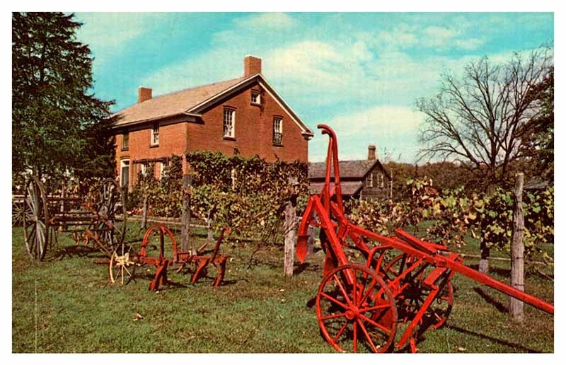 Postcard FARM SCENE Amana Iowa IA m/09 AP9797